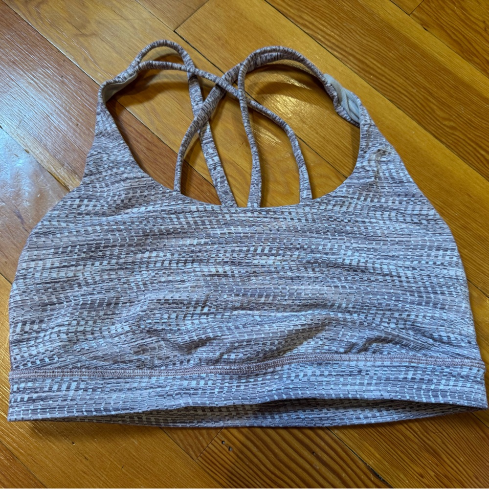 lululemon athletica  energy bra - Strappy Gray Bra